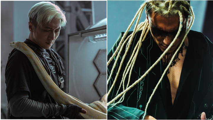 謝霆鋒為國語歌《推倒重來》作曲兼任MV總導演 親自上陣爆破 被粗蟒蛇纏身畫面震撼眼球。