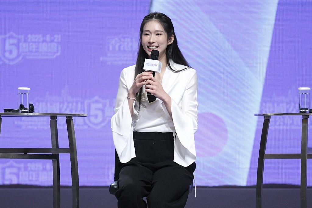 譚光舜認為江旻憓可配合現時政府推動的「文化、體育及旅遊」融合發展。資料圖片 譚光舜認為江旻憓可配合現時政府推動的「文化、體育及旅遊」融合發展。資料圖片