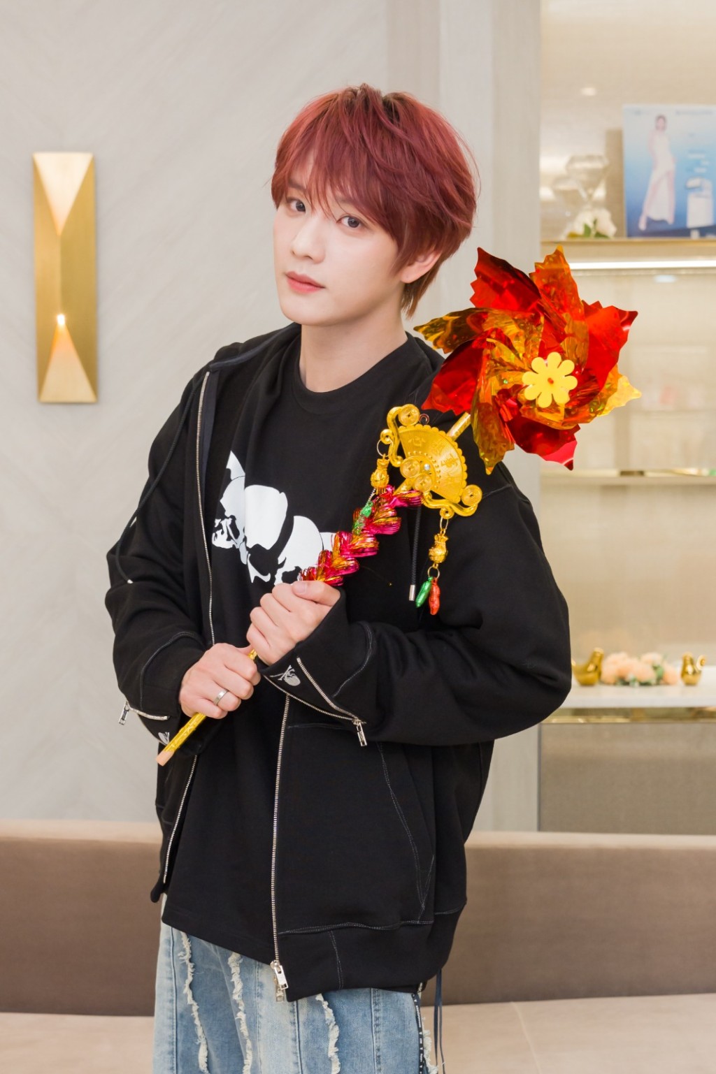 香港成員SING自爆視林峯為榜樣。 香港成員SING自爆視林峯為榜樣。