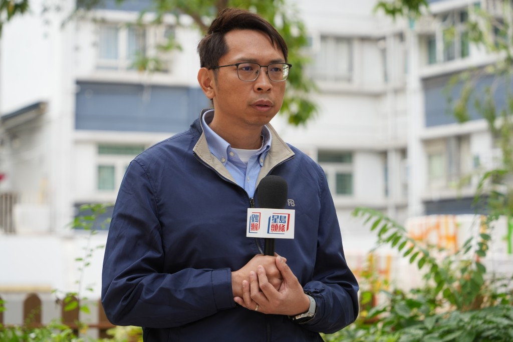 新界西北選區5號候選人陸頌雄。