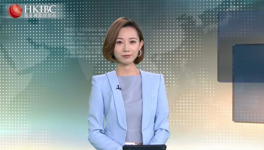 不过她更似另一位TVB主播黄珊。