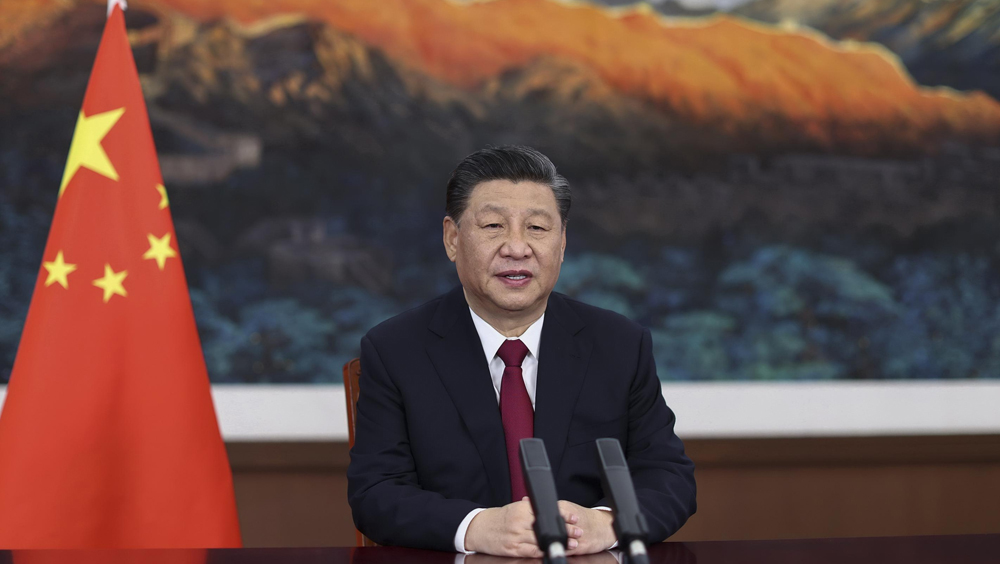 中共中央總書記習近平主持中共中央政治局會議。資料圖片