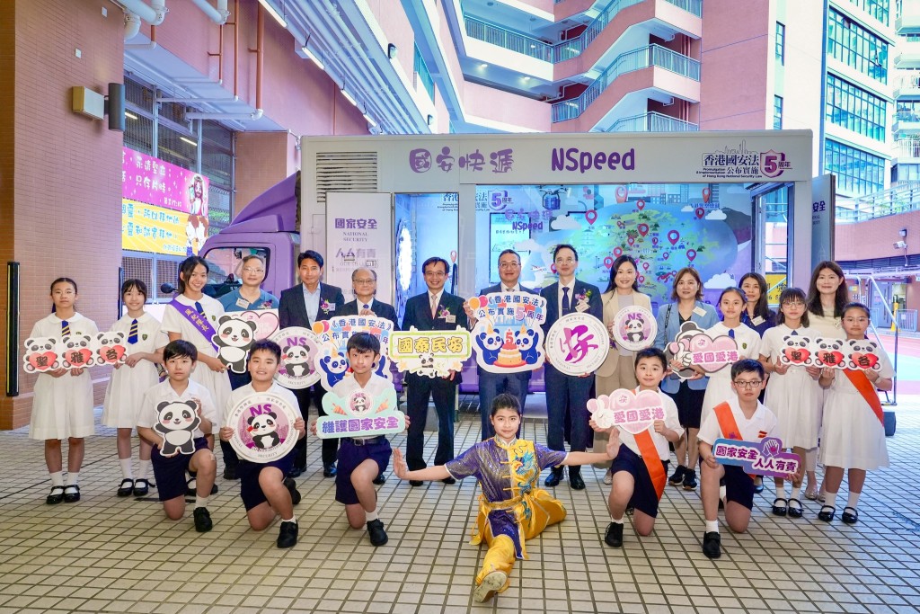 林定國形容學生「文武雙全」。林定國FB圖片 林定國形容學生「文武雙全」。林定國FB圖片