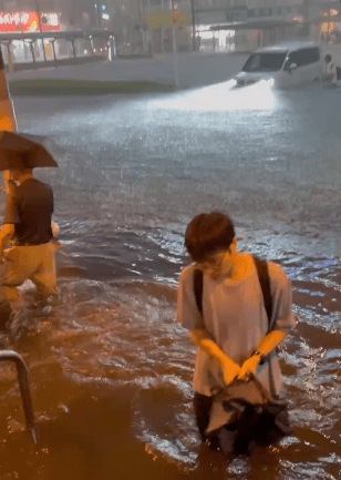 千葉市中央區一小時錄得超過115毫米雨量 千葉市中央區一小時錄得超過115毫米雨量