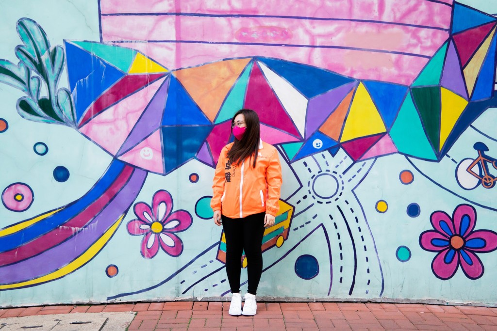 王卓雅曾經擁有一把直髮。facebook圖片