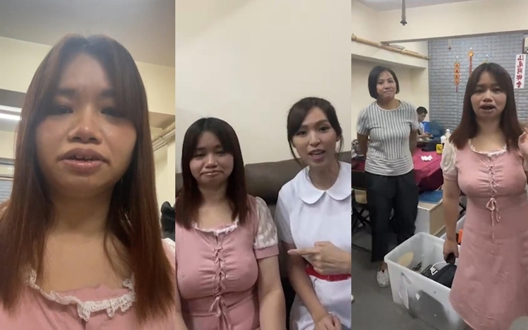 阿儀第一次用社交網開Live要搵人幫手。