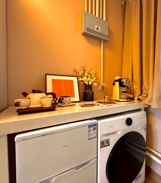 代理表示，入住會配備日常家電。(來源：小紅書)