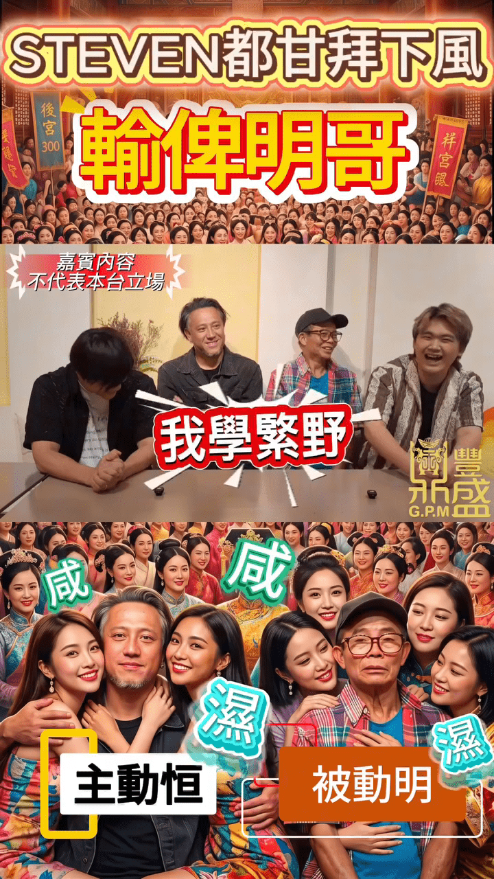 張致恒聽完梅啟明對感情的見解後,笑言「學緊嘢」。 張致恒聽完梅啟明對感情的見解後,笑言「學緊嘢」。