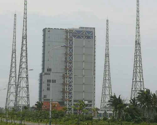 「天舟一號」今晚從海南文昌發射場發射升空。楊浚源攝