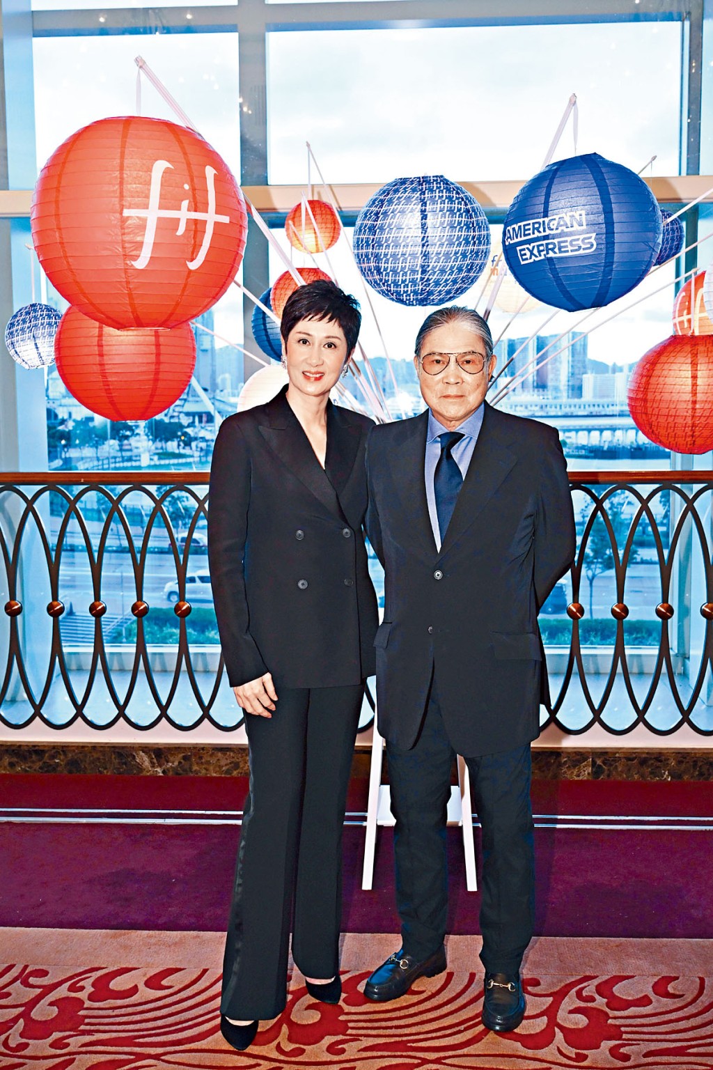 ■領賢慈善基金每次舉行活動，與創辦人王幼倫份屬好友的霍震霆都會賞面赴會。