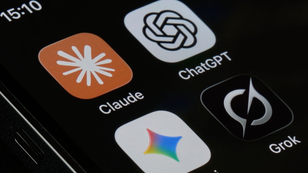 ChatGPT、Claude和Gemini等AI或拒答涉華敏感問題。法新社