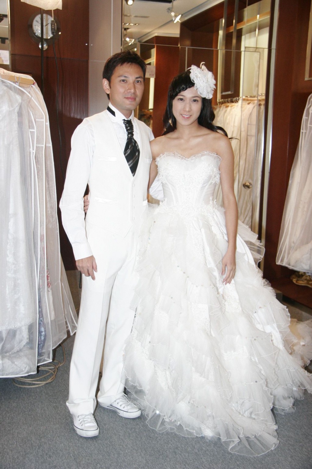 鍾嘉欣在第二輯原本準備嫁林文龍。