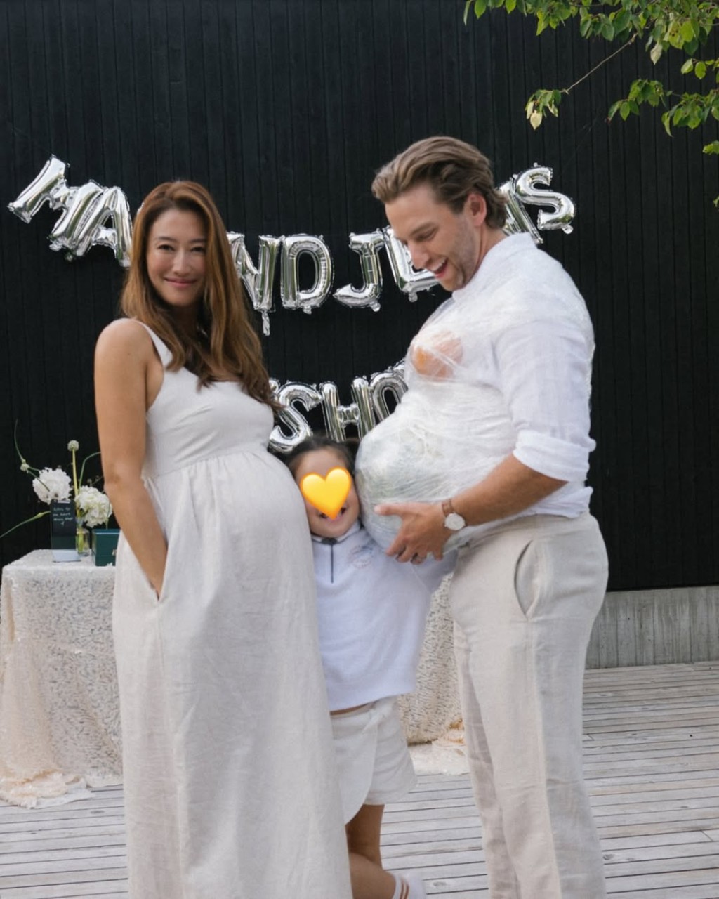 謝婷婷的女兒期待做家姐。