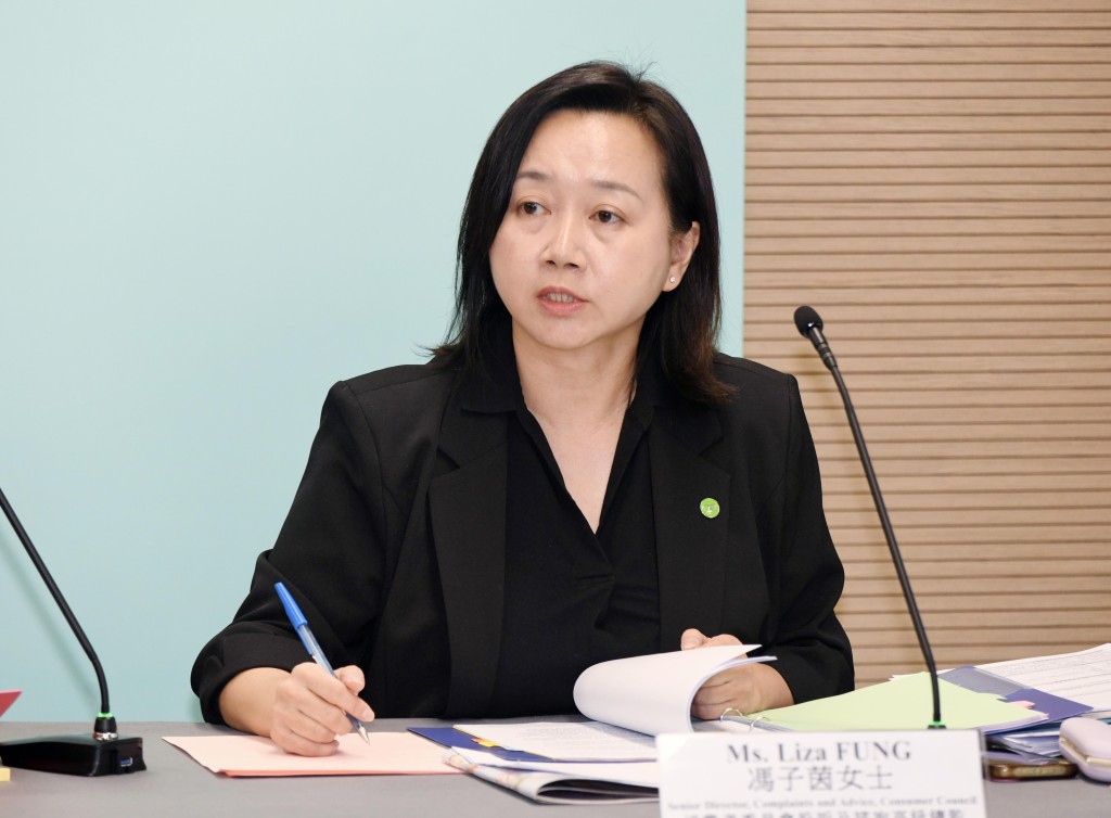 馮子茵呼籲消費者小心兩大銷售陷阱。資料圖片 馮子茵呼籲消費者小心兩大銷售陷阱。資料圖片