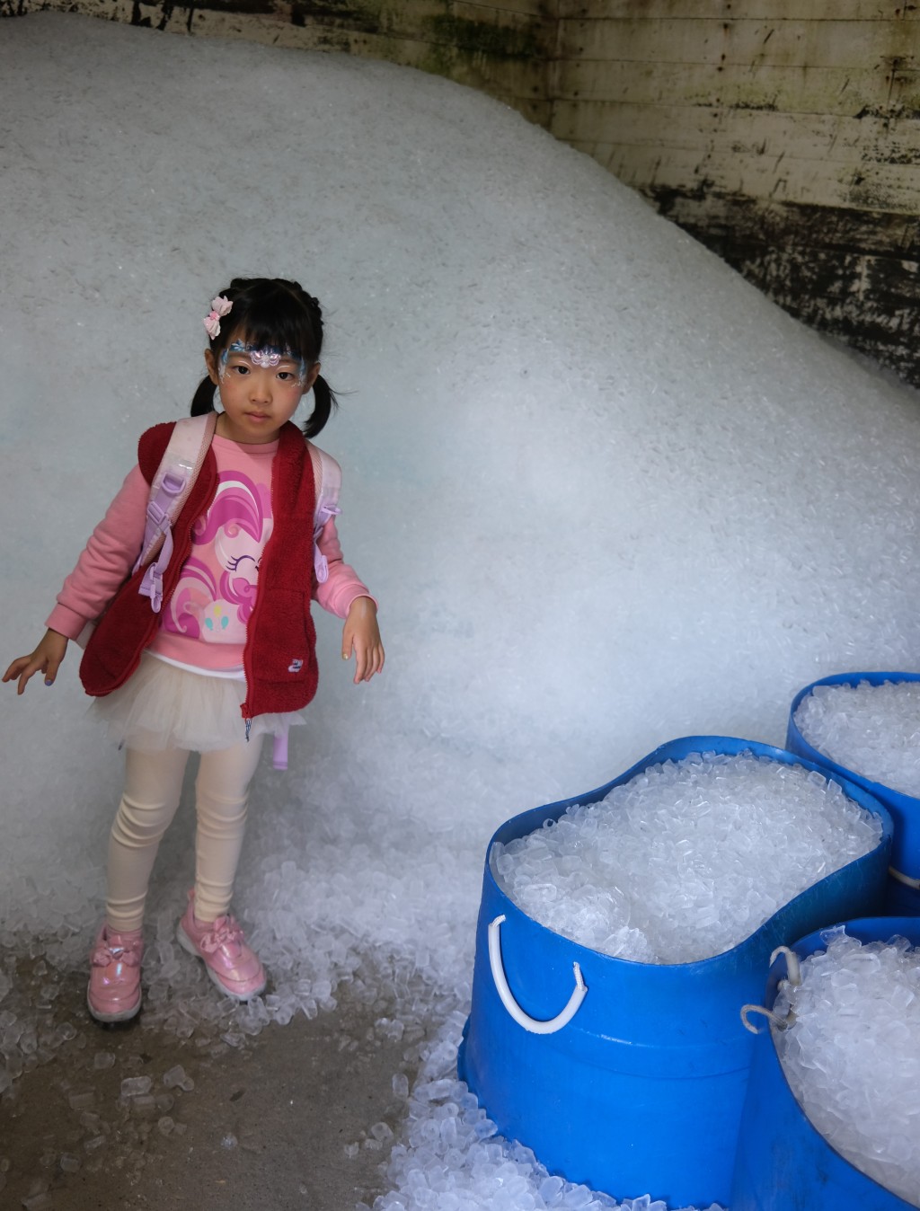 長洲冰廠是香港僅存仍以人手鏟冰的冰廠，主要供應給島上漁民及餐廳。（圖片來源：《親子王》）