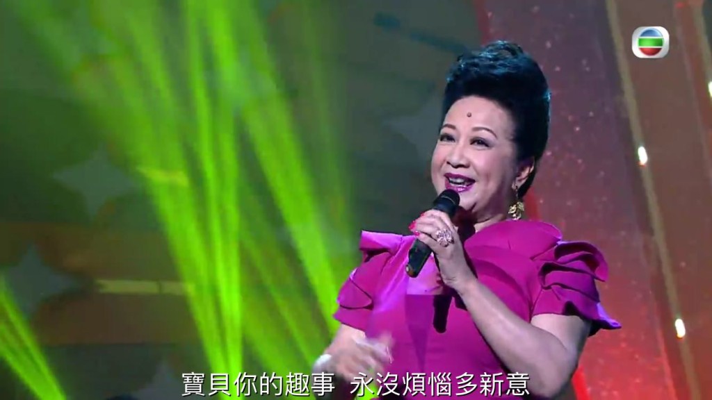 主持薛家燕都唱首本名曲《家燕媽媽》。