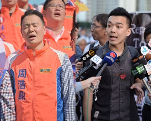 周浩鼎（左）、王進洋（右）。資料圖片