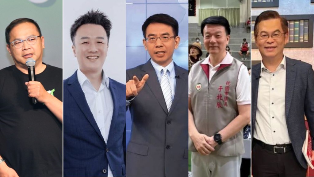 台灣5名嘴對遭國台辦實施懲戒，表示感到光榮。
