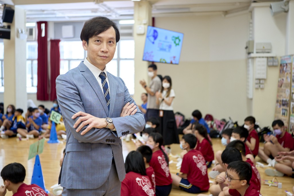 東莞工商總會張煌偉小學梁偉基校長（圖片來源：受訪者提供）
