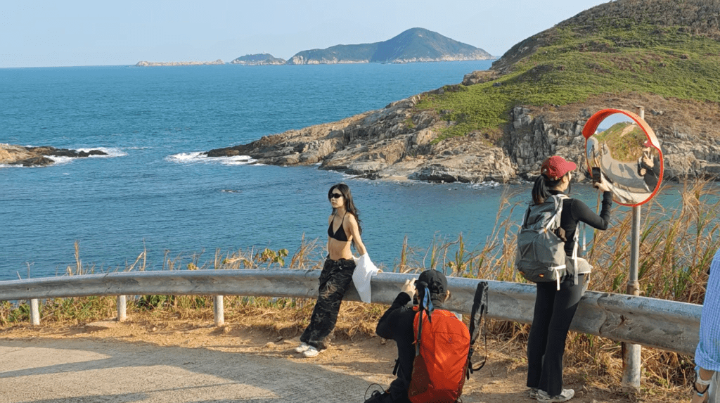 香港郊野美麗的海岸線成為遊客觀光的主因之一。