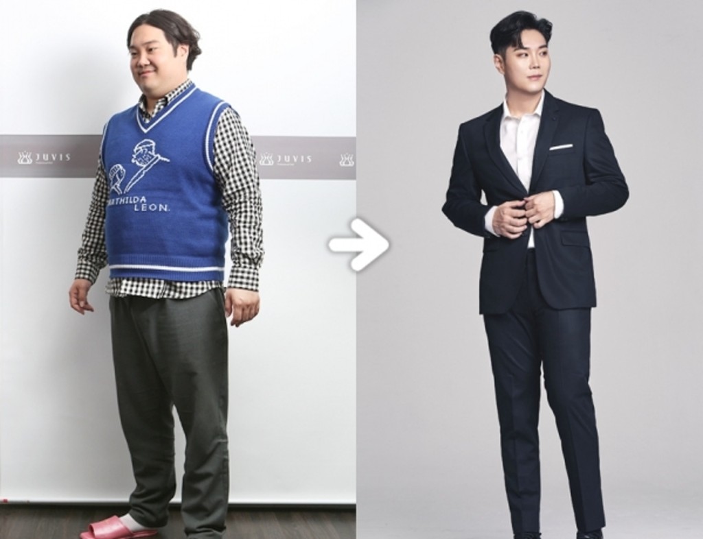 以往劉在煥曾是一名肥仔，他在2019年決心減肥。