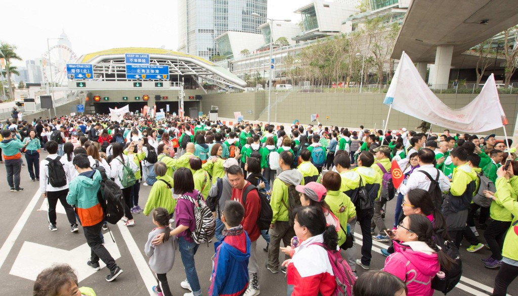 2019年百萬行為中環及灣仔繞道