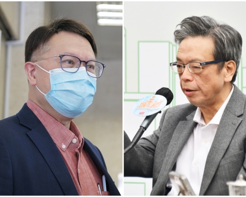 許樹昌(左)及梁子超(右)。資料圖片