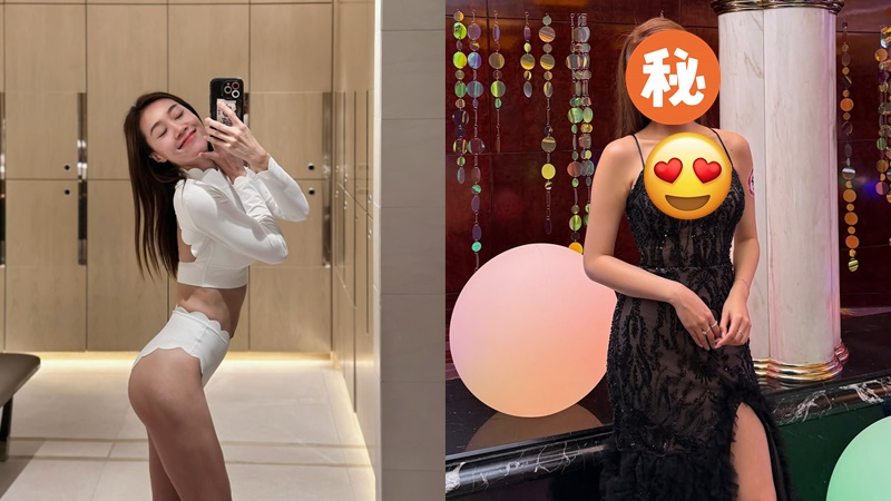 黃心穎胞姐黃心妙真空出街 不倒胸竟大縮水?「東張女神」極低胸賀婦女節