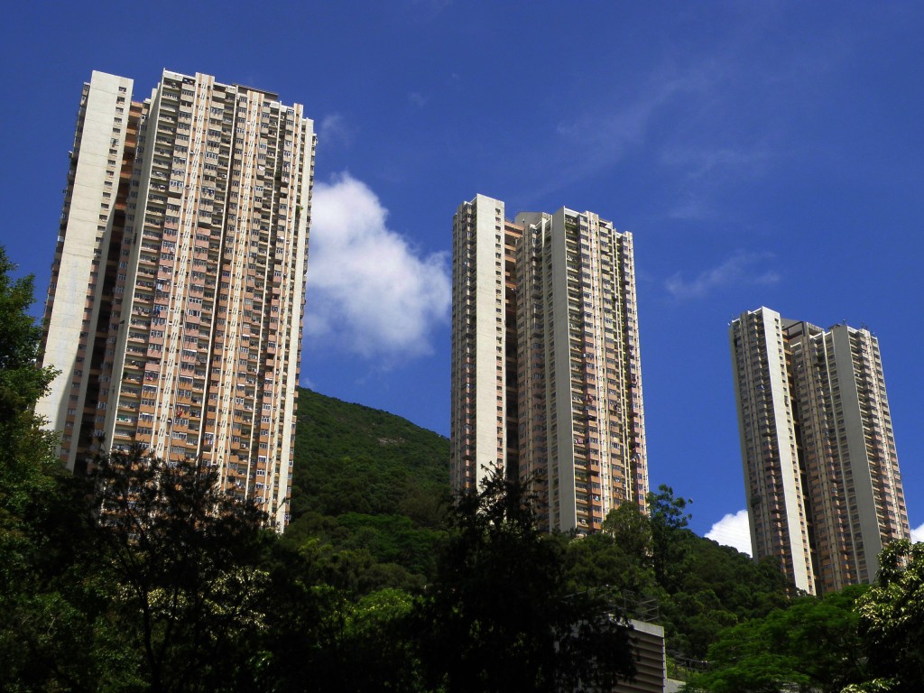 柴灣興民邨。(維基百科圖片) 柴灣興民邨。(維基百科圖片)