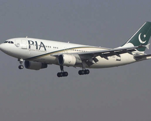 巴基斯坦航班客機。路透社資料圖片