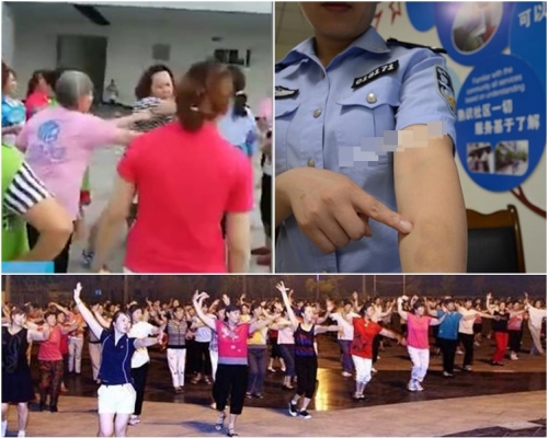民警表示身上還有瘀青。