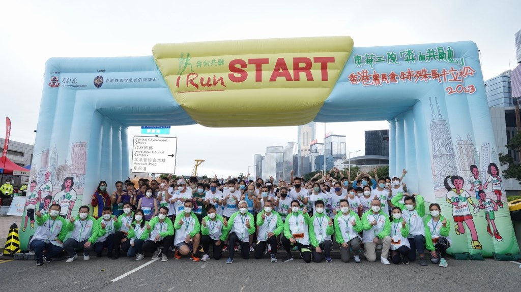 今届赛事有接近2,000人参与，享受伤健共融的运动乐趣。