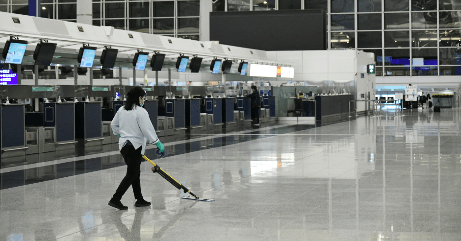 政府向機場航空支援服務營運商提供補貼。資料圖片