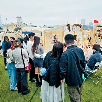 該市集去年底在中環AIA Vitality公園舉辦,雲集逾40個本地及海外品牌參與。