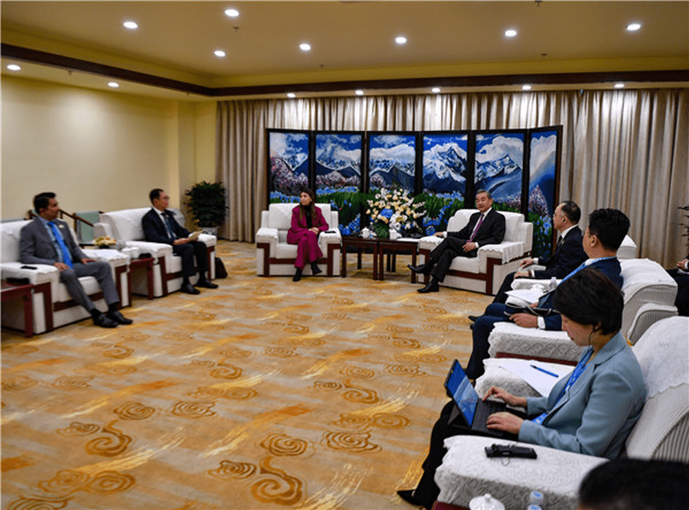 王毅集體會見第三屆中國西藏「環喜馬拉雅」國際合作論壇外方嘉賓。