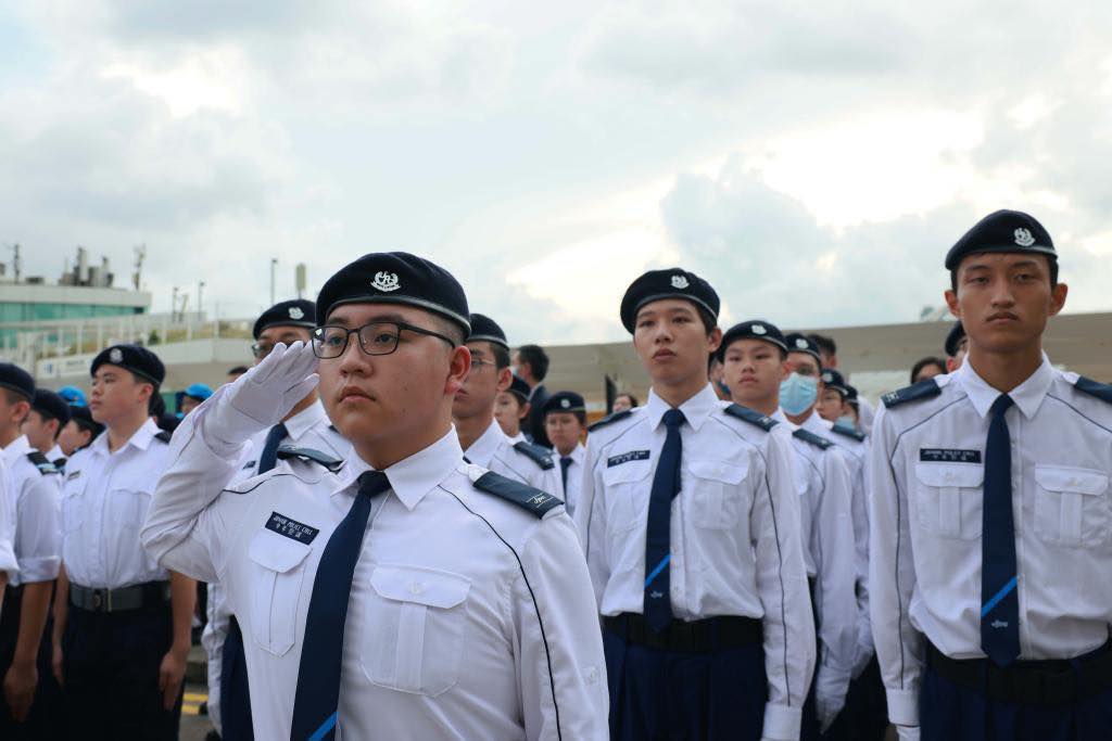 警隊表示會以堅毅、無畏、專業的態度，一如以往服務市民。香港警察FB圖片