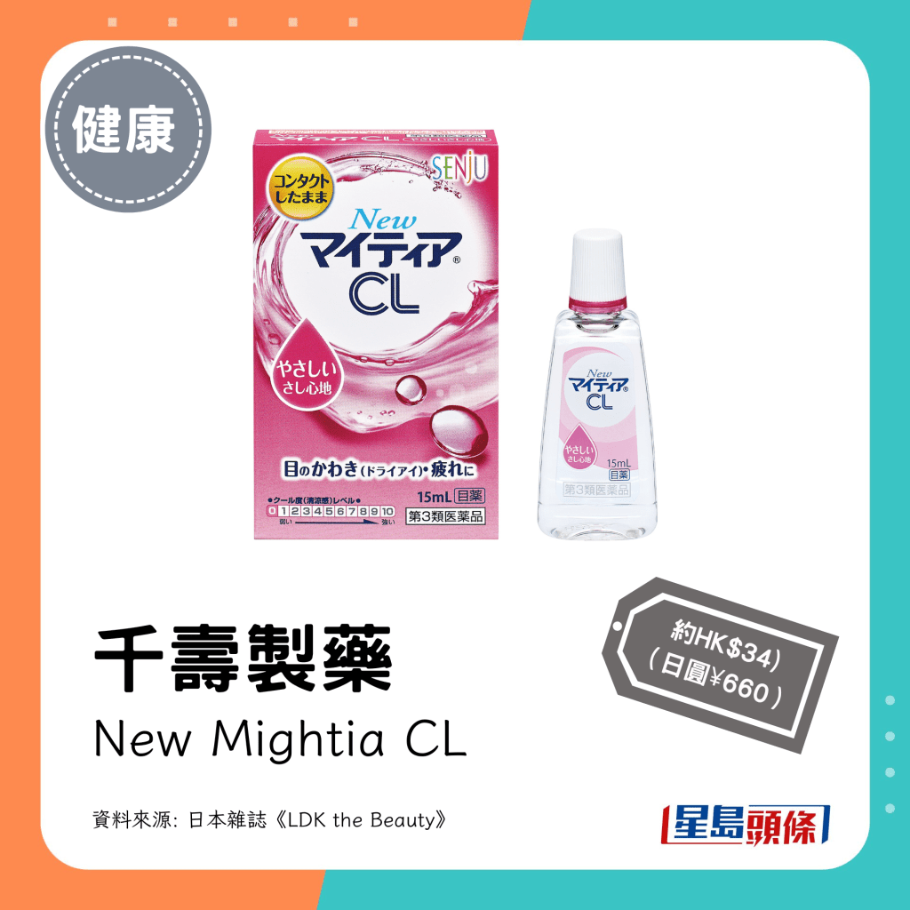 千壽製藥 New Mightia CL