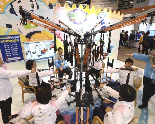 今年是第三年舉辦「樂齡科技博覽暨高峰會」。資料圖片