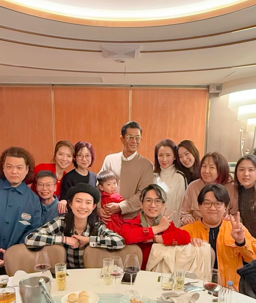 車婉婉與古天樂相識多年。 車婉婉與古天樂相識多年。