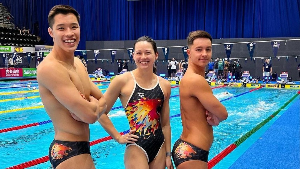 何詩蓓轉戰美國印第安納波利斯站，在50米自由泳決賽得第4。何詩蓓IG圖片