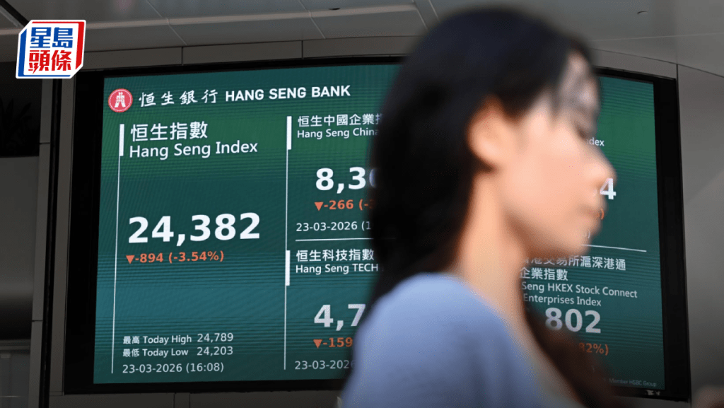 港股曾挫千点 收跌894点穿牛熊线 北水流入297亿史上第四高 专家料下试23500点｜港股收市