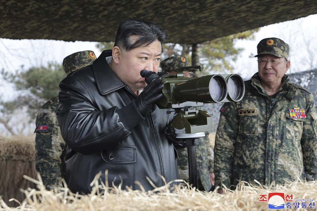 金正恩遭美國點名警告。美聯社