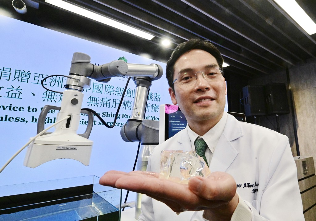 港大醫學院臨床外科教授陳智仁。資料圖片