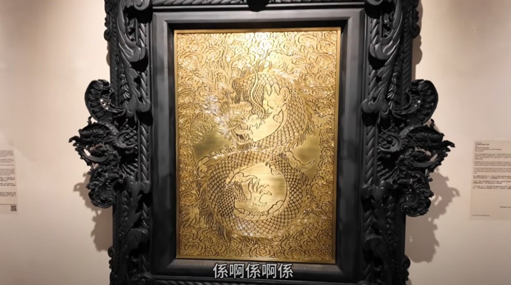 古天祥的作品巧奪天工。 古天祥的作品巧奪天工。