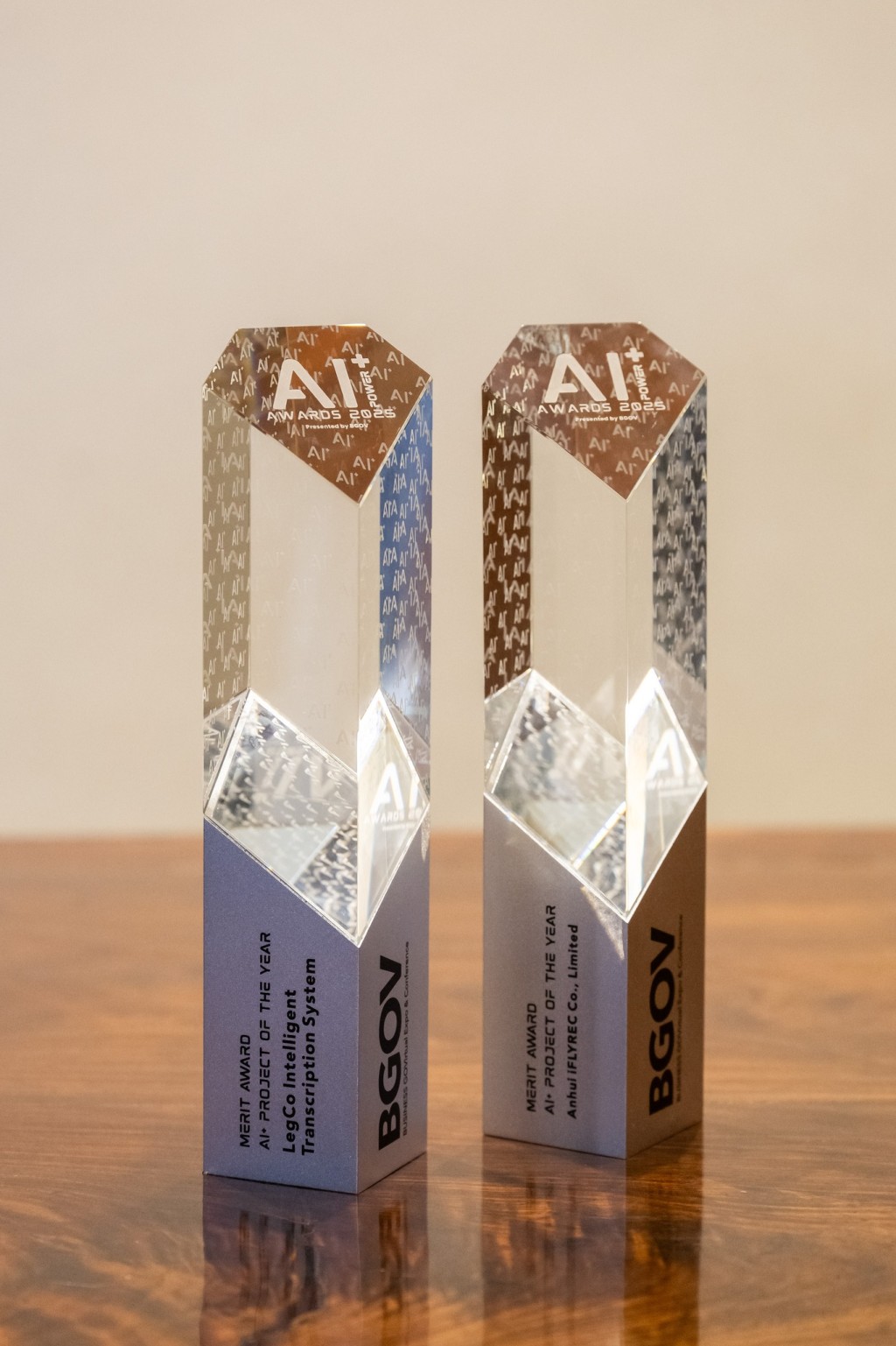 智識聽近日在AI+ Project of the Year類別取得Merit Award。 智識聽近日在AI+ Project of the Year類別取得Merit Award。