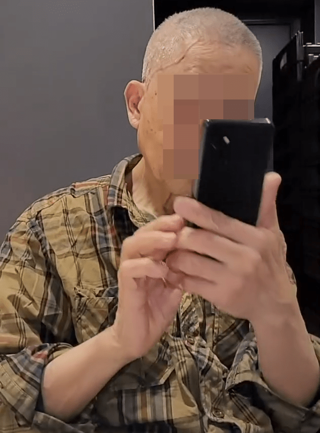 樓主上載了一段影片，清楚見到涉事長者的樣貌及舉動。（圖片來源：jojojimsy＠Threads）
