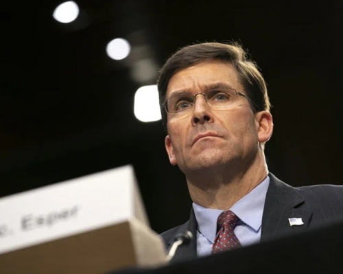 美国国防部长埃斯柏。AP