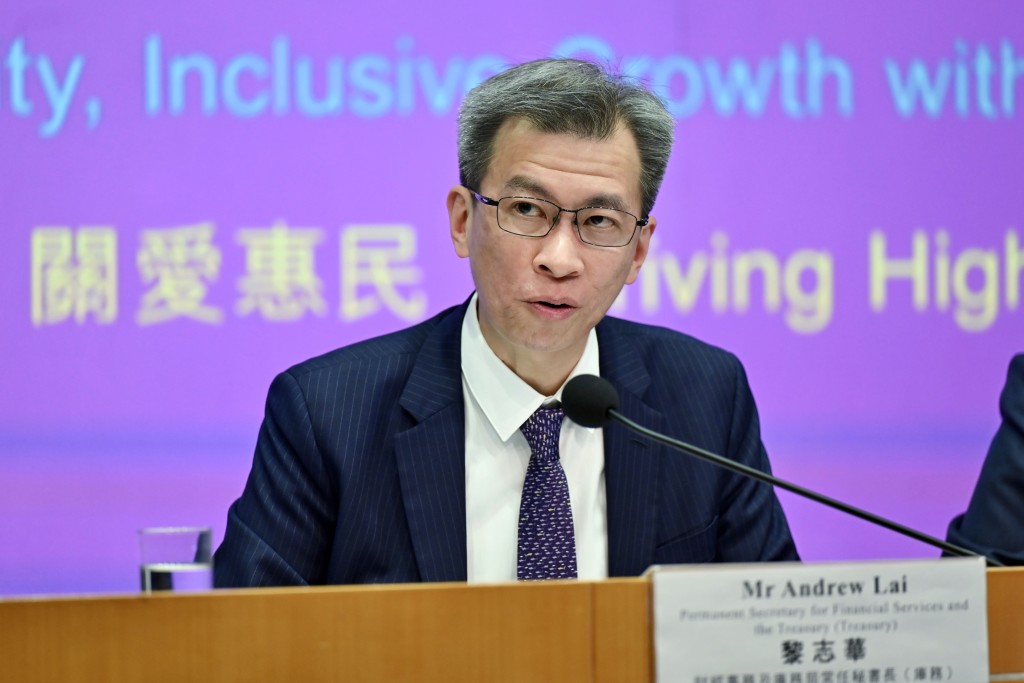 黎志華坦言,很難用一個月的資料或數據去說對市場有否影響。資料圖片 黎志華坦言,很難用一個月的資料或數據去說對市場有否影響。資料圖片