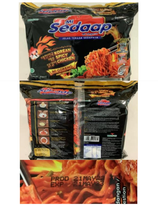 韩式辣味鸡味。新加坡食品局图片
