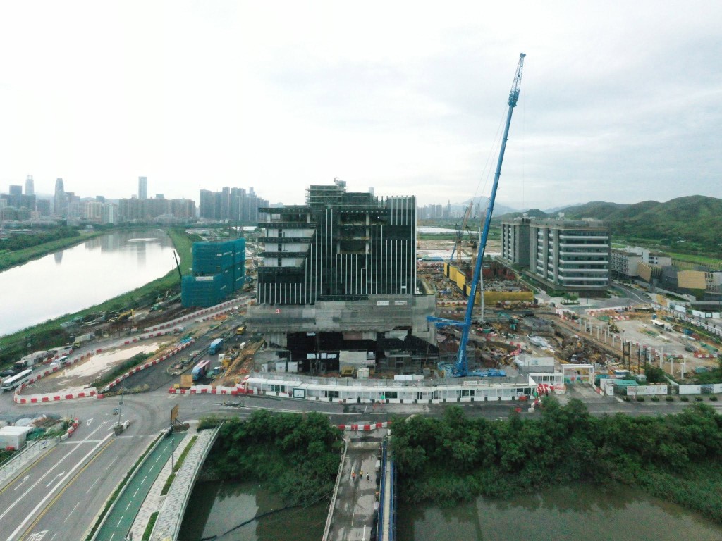 河套香港園區,1號大樓。創新科技及工業局FB 河套香港園區,1號大樓。創新科技及工業局FB